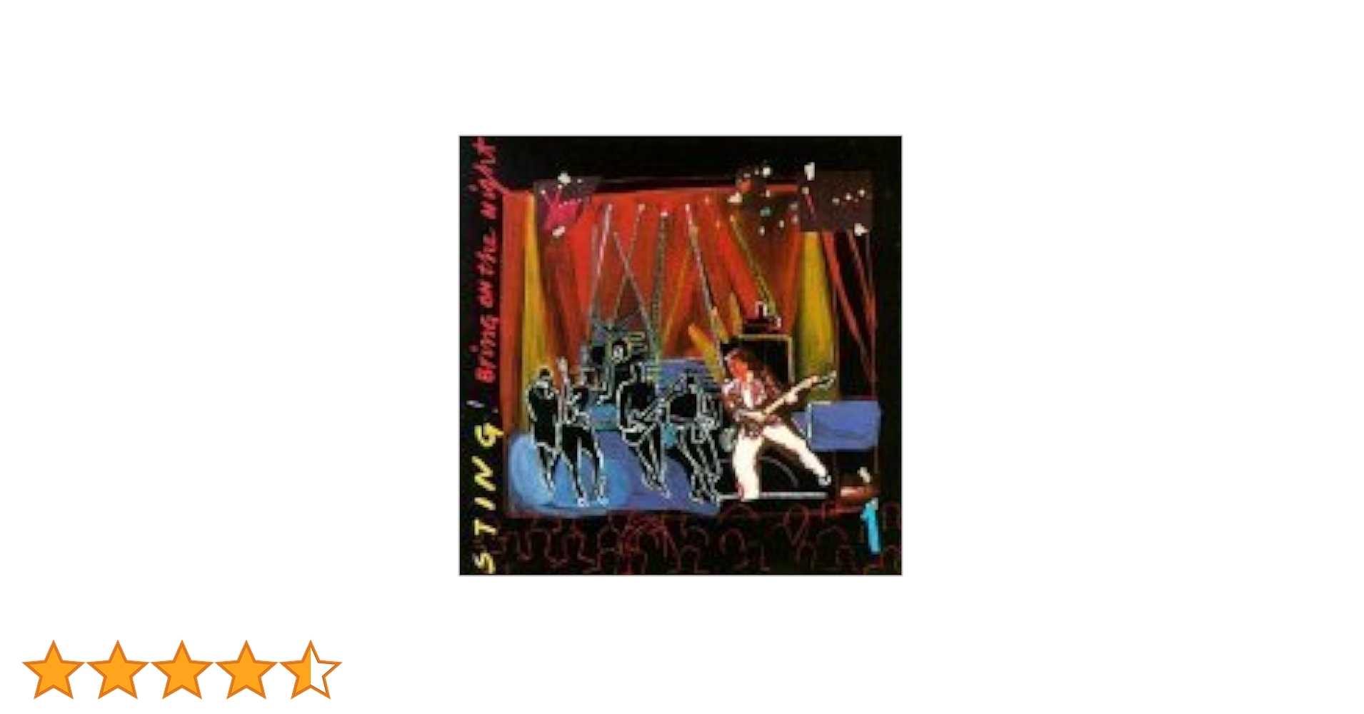 プロモ盤 スティング Bring on the Night 2枚組レコード プロモ盤 スティング Bring on the Night 2枚組レコード Sting
